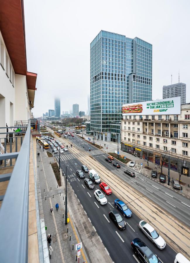 Superior Metro Centrum Apartment Warschau Buitenkant foto
