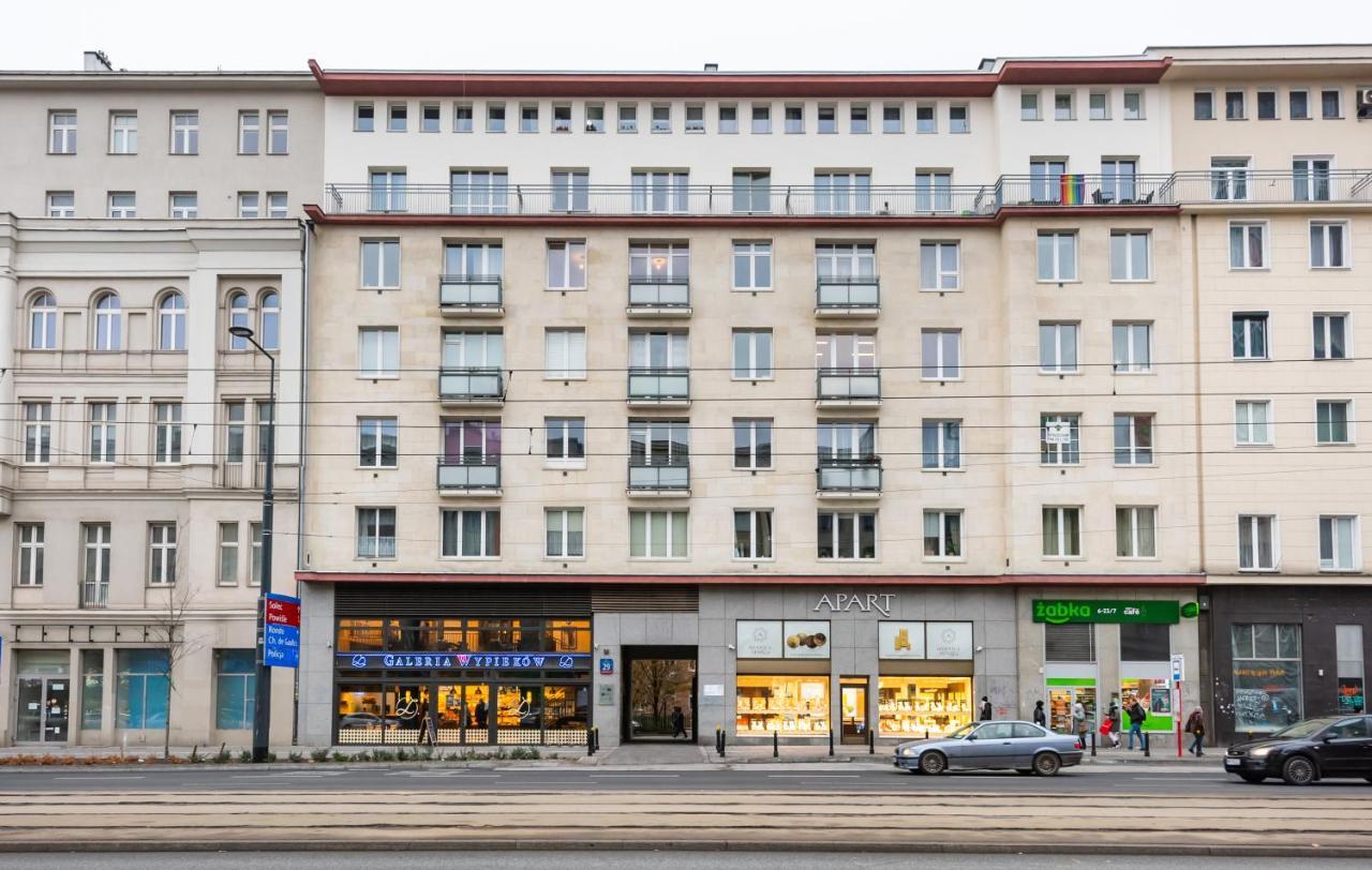 Superior Metro Centrum Apartment Warschau Buitenkant foto