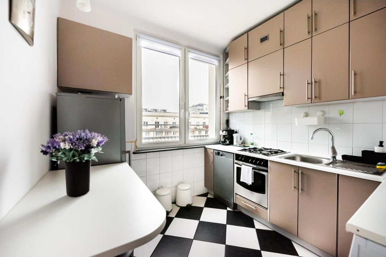 Superior Metro Centrum Apartment Warschau Buitenkant foto