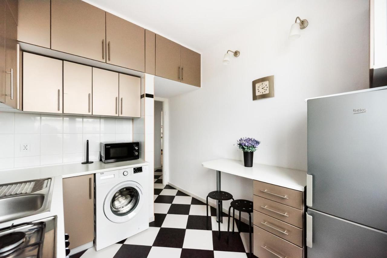Superior Metro Centrum Apartment Warschau Buitenkant foto